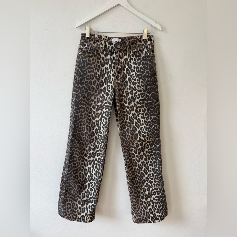 Ganni izey straight leg size 25